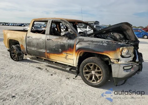 2018 GMC Sierra K1500 Slt from USA, damaged, VIN 3GTU2NEC3JG252737